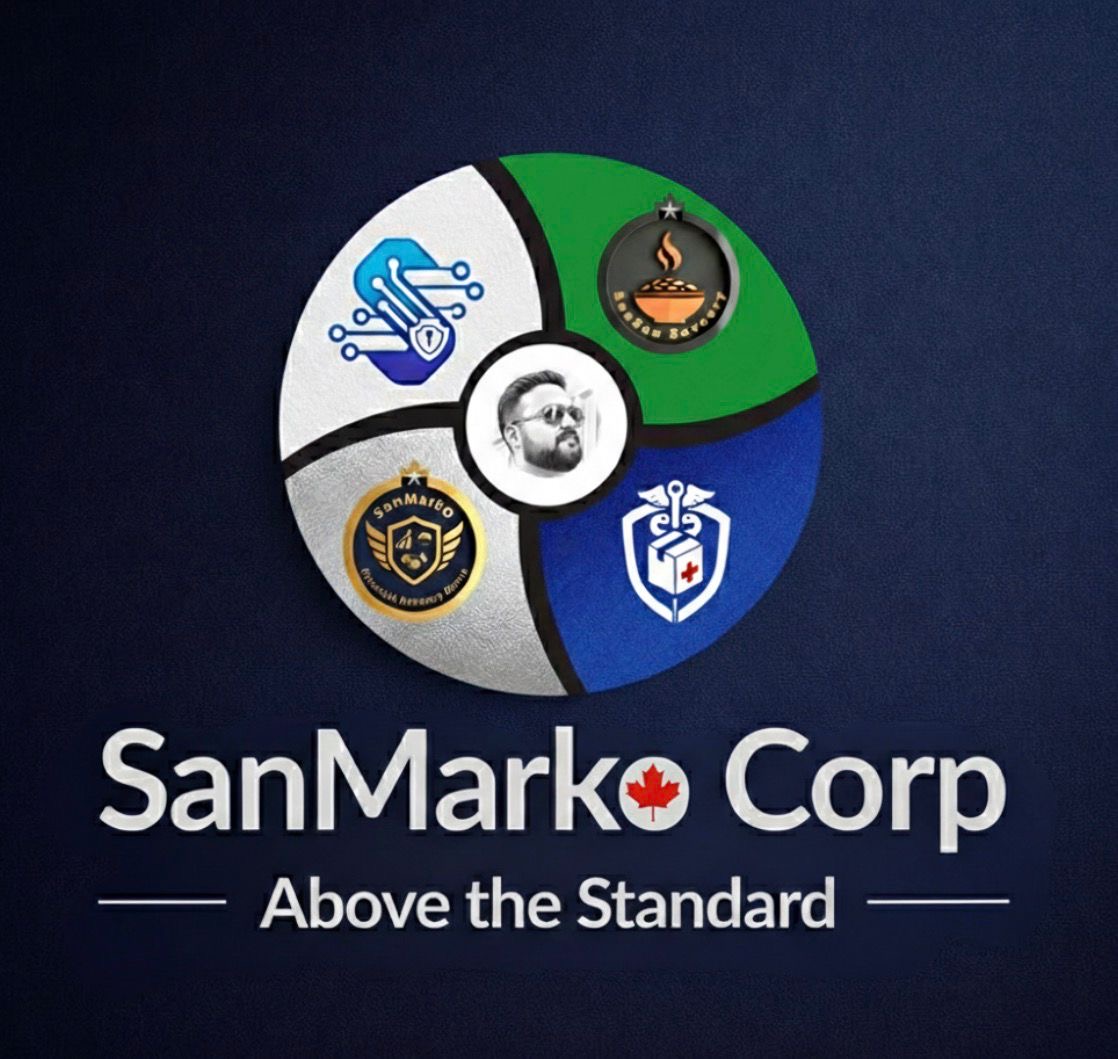 SanMarko Corp divisions logo